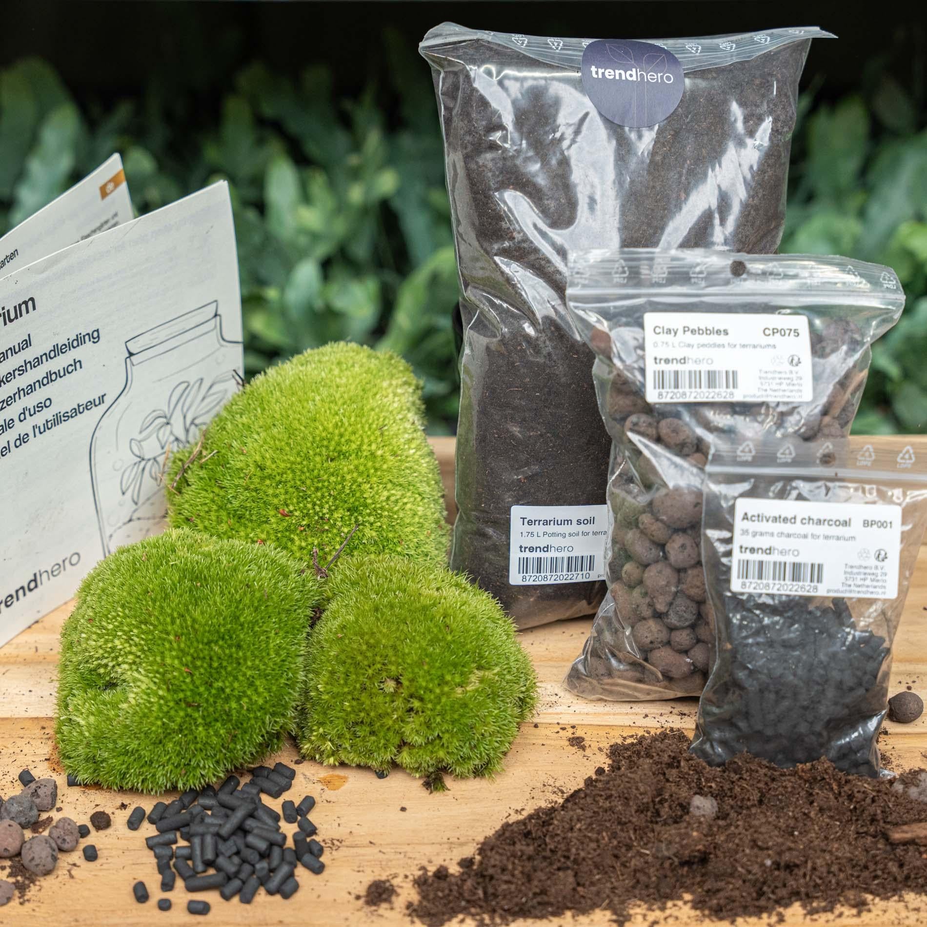 Zestaw startowy i uzupełniający terrarium – Rozmiar L/XL