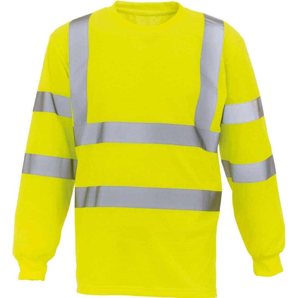 Vêtement Signalisation T-shirt Manches Longues Haute Visibilité