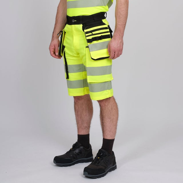 GALA - BERMUDA DE TRAVAIL HAUTE VISIBILITÉ - 1079 | Jaune fluo