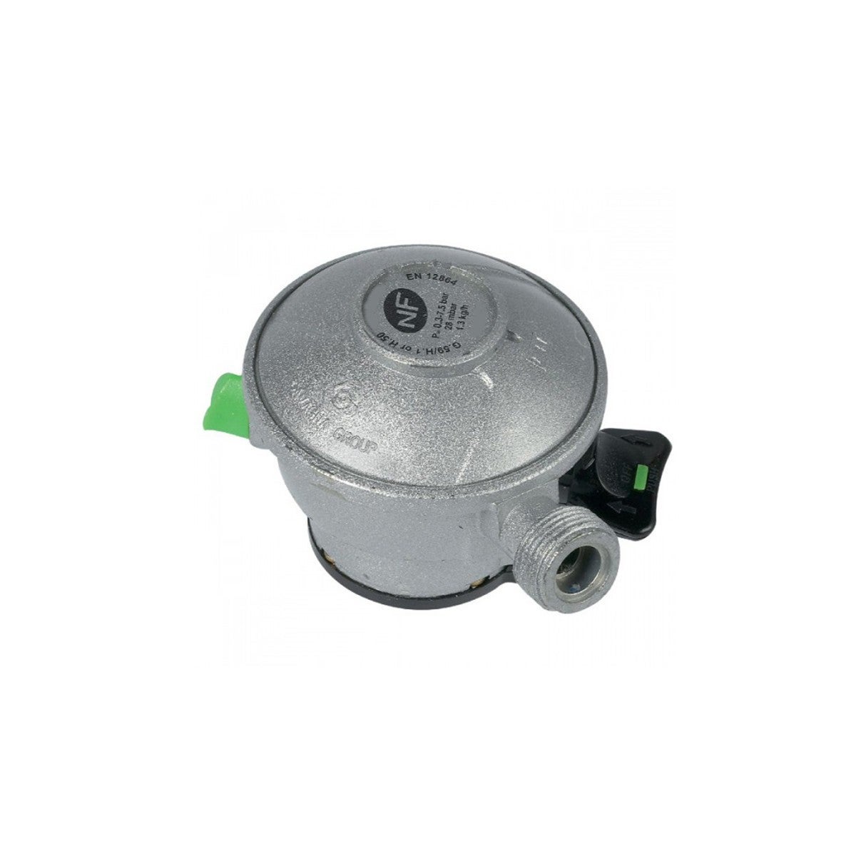 Pack Tuyau gaz souple 1.50 m + Détendeur Butane Quick-On Valve 20mm ANTARGAZ PRIMAGAZ TOTALGAZ FINAGAZ - 3