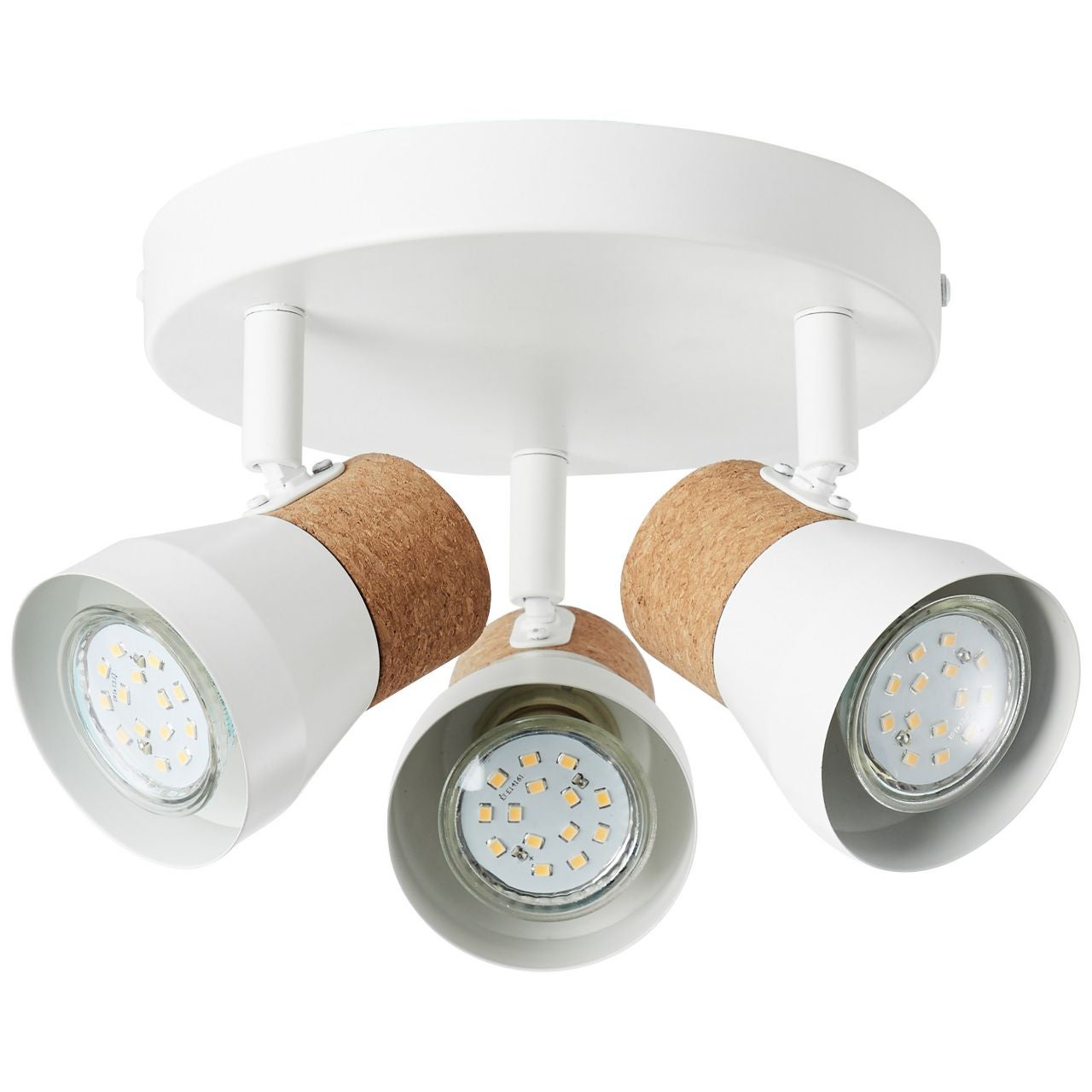 Lampa BRILLIANT, panel sufitowy Tuco LED 50cm czarny / biały, 1x wbudowana dioda LED, wbudowana dioda LED 38W, (4000lm, 3000-6500K), ściemniana pilote - 6