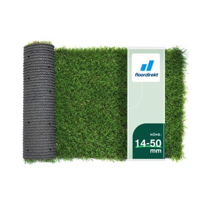 Gazon Haute Qualité Gazon Synthétique Haute Qualité - Rouleau Pour Balcon, Terrasse, Jardin - 14mm Hauteur, Vert Riviera Rouleau Gazon 200x800 Cm