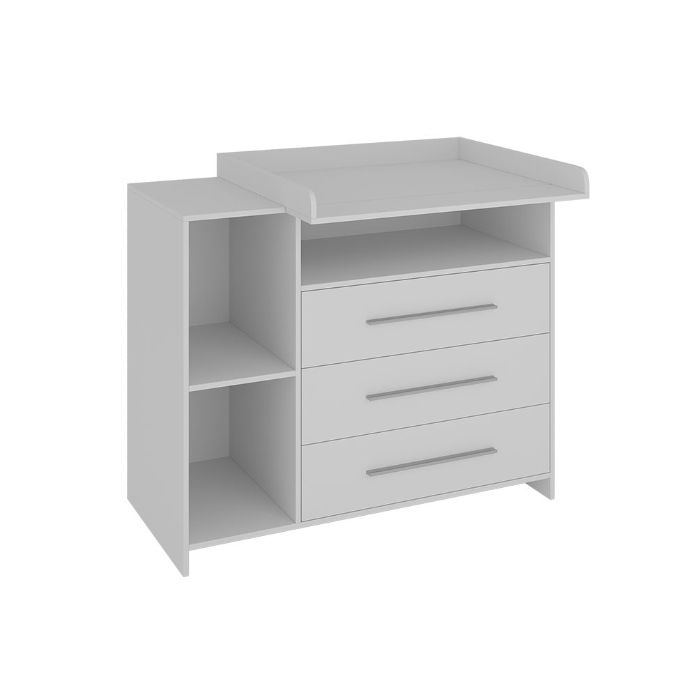 Vicco Cómoda Cambiador Paula, 110 X 93.5 Cm Con Cambiador Blanco , Leroy Merlin