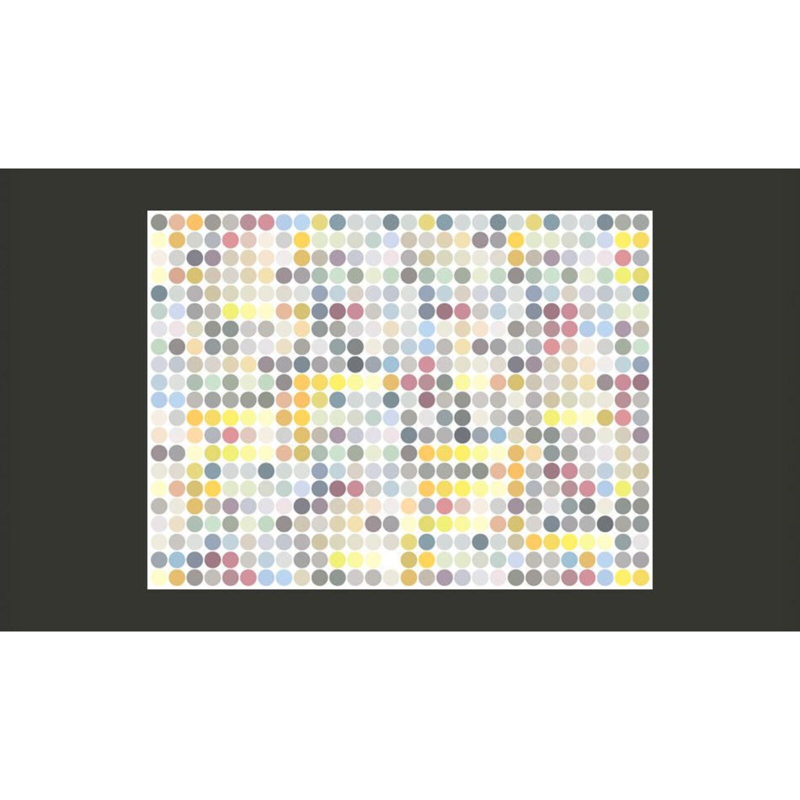 Papier peint pois colorés - 350 x 270 cm - 2