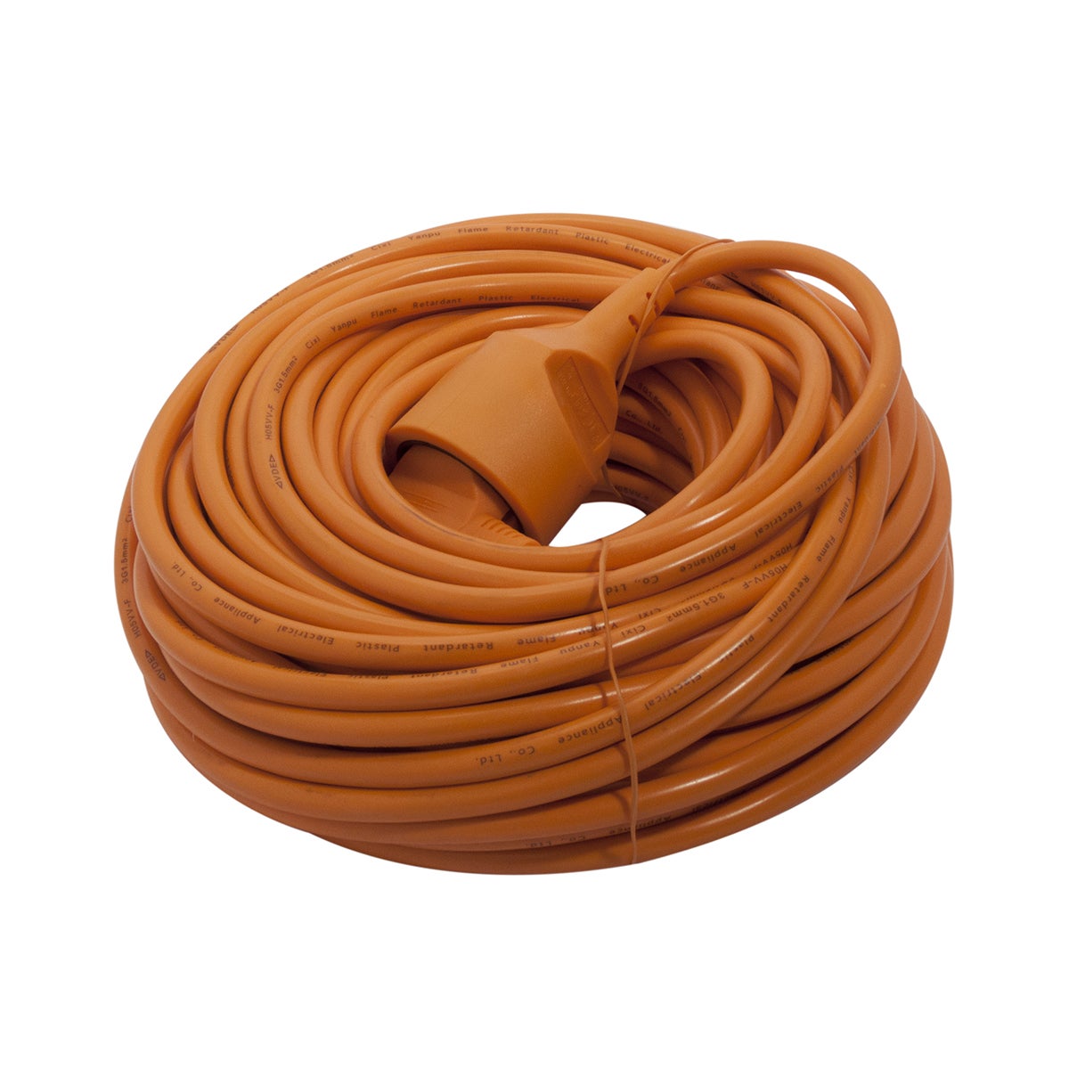 Prolongateur HO5VVF 3x1,5mm²- 25m - orange - Chacon | Leroy Merlin