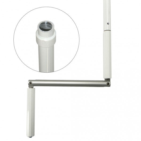 Manivelle Complete Ø13 Lg1200 (blanc Ral9016) - 3