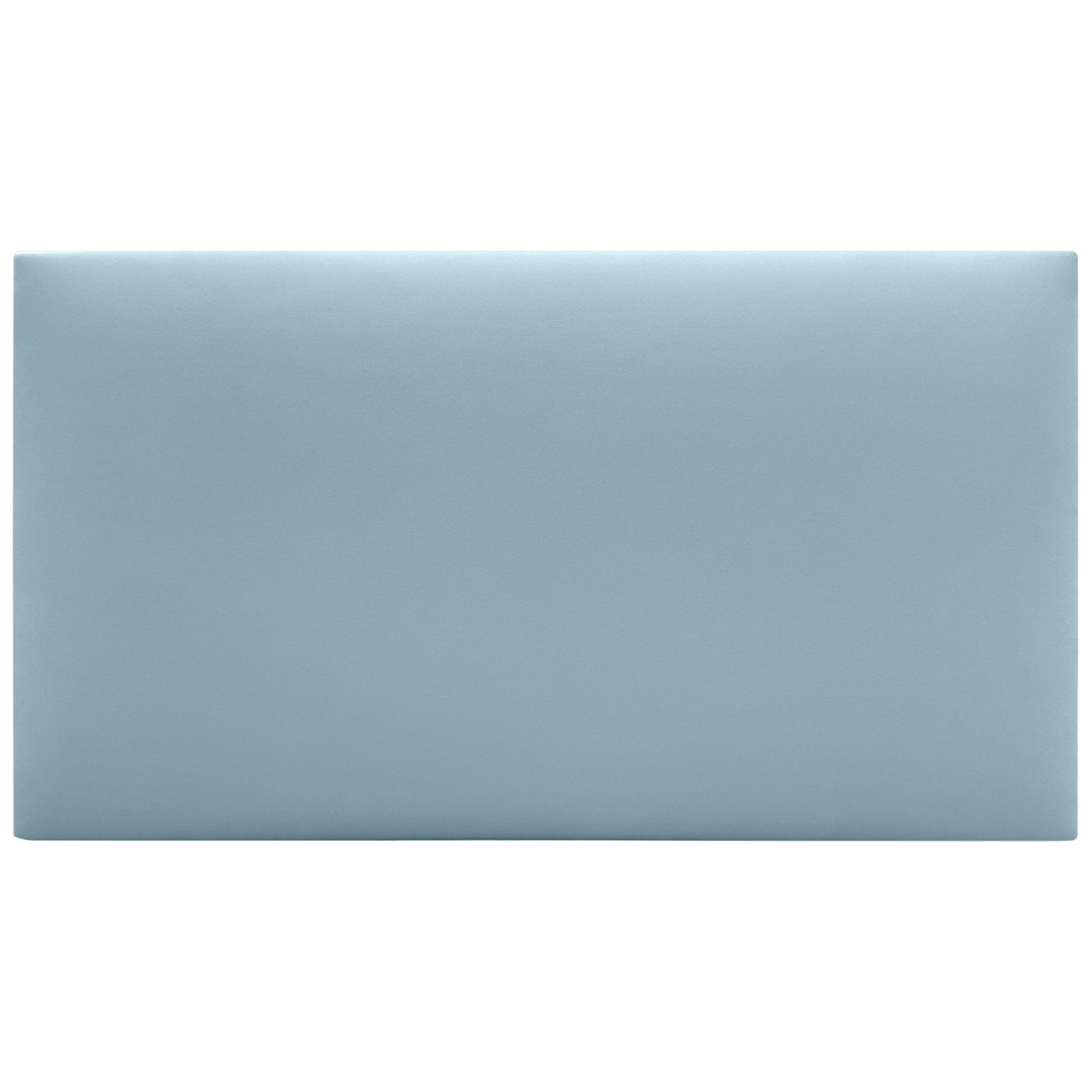 DHOME Cabecero de Polipiel Liso cabeceros Cabezal tapizado Cama (Polipiel Celeste, 105cm (Camas 80/90/105)) - 3