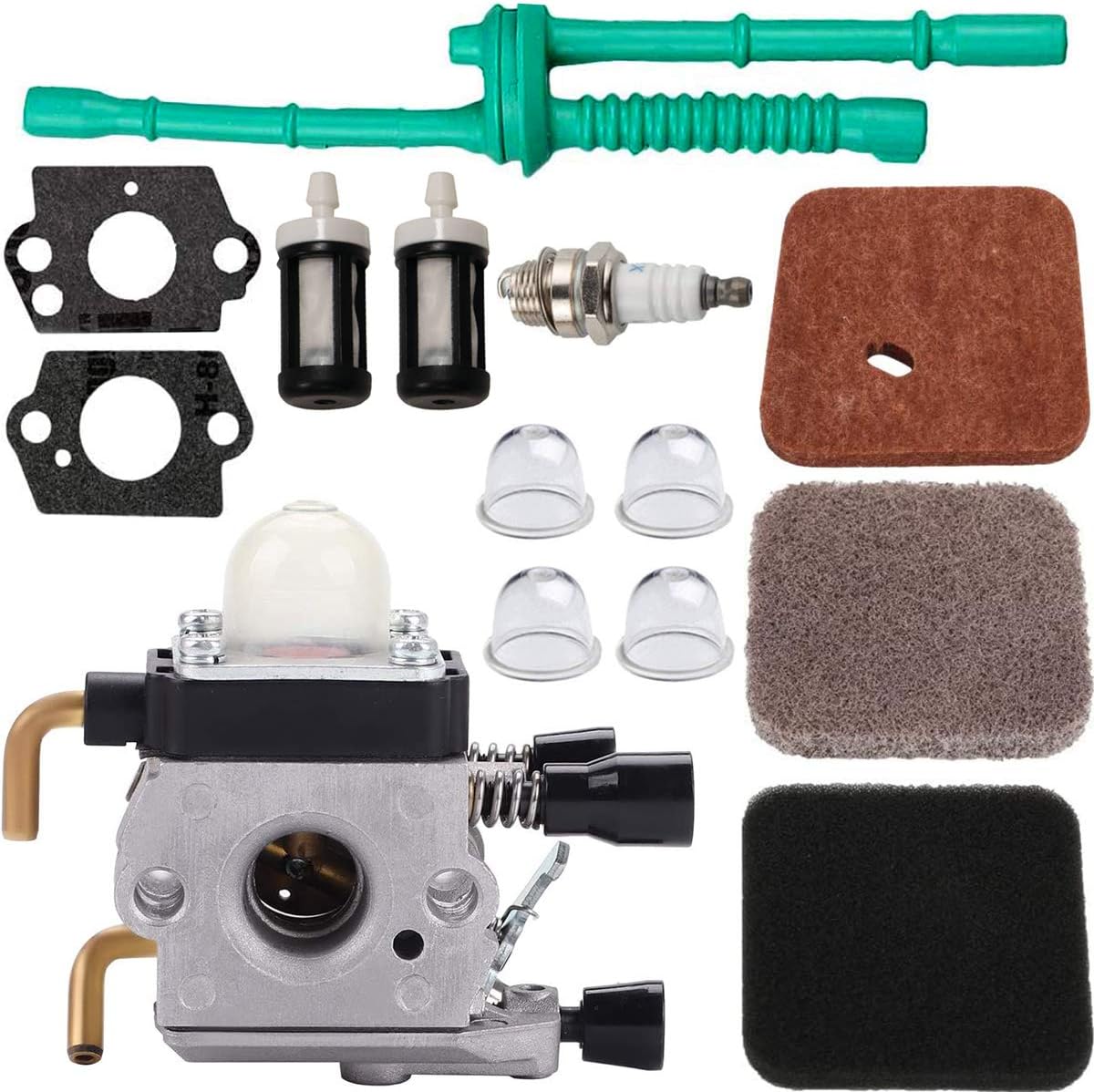 ZAMDOE Carburatore Filtro Aria Parti Di Ricambio Per STIHL FS75 - Foto 7