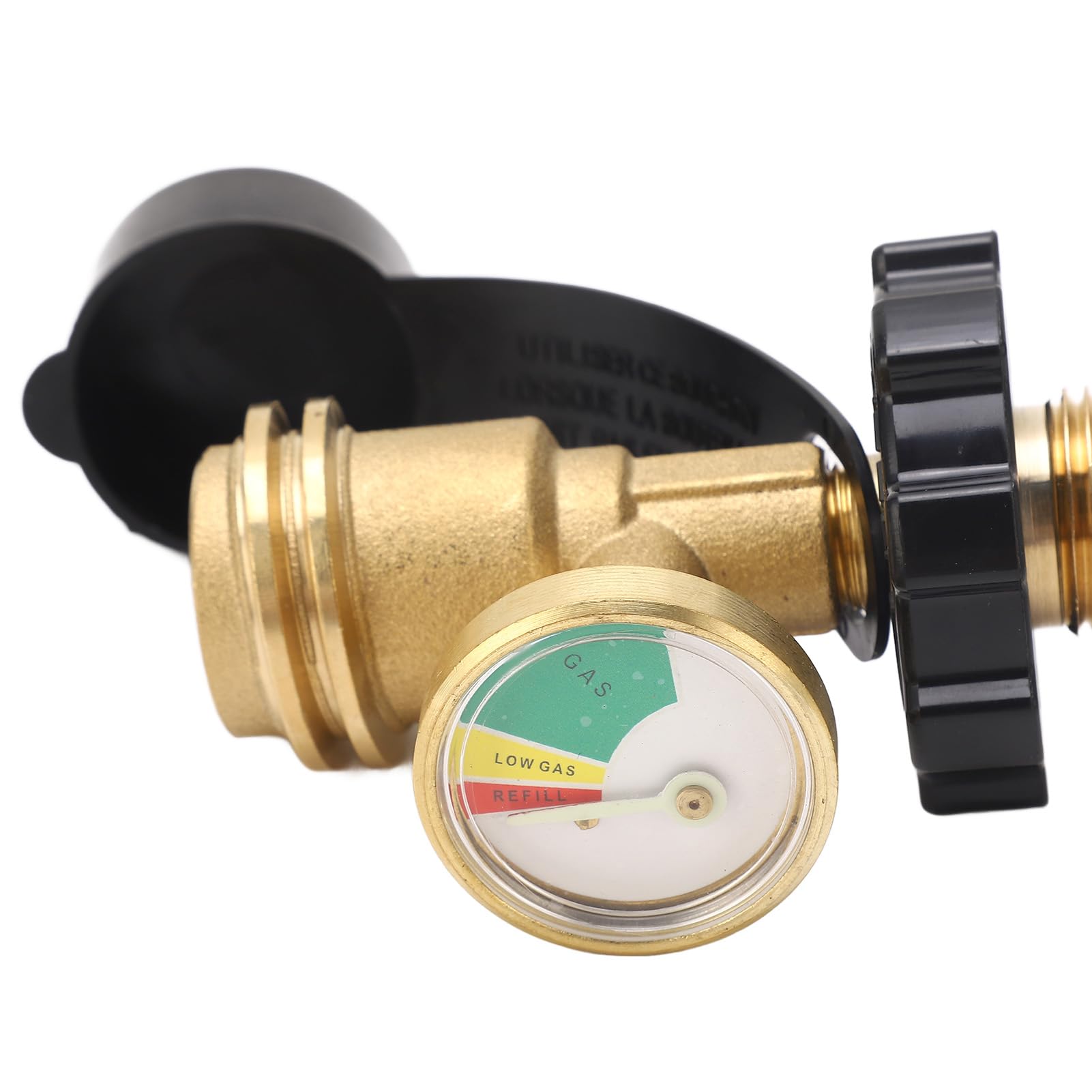 Adaptateur de réservoir de gaz POL Adaptateur de service de réservoir POL LP vers réservoir de gaz QCC1 avec manomètre - 8