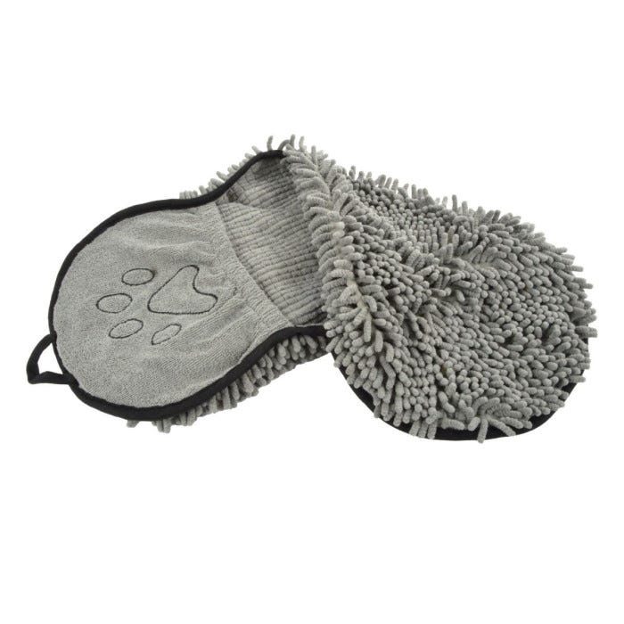 Lot De 2 Serviettes Microfibre Pour Chien - 75x35 Cm, Séchage Rapide, Douces - Idéal Après Bain Ou Promenade