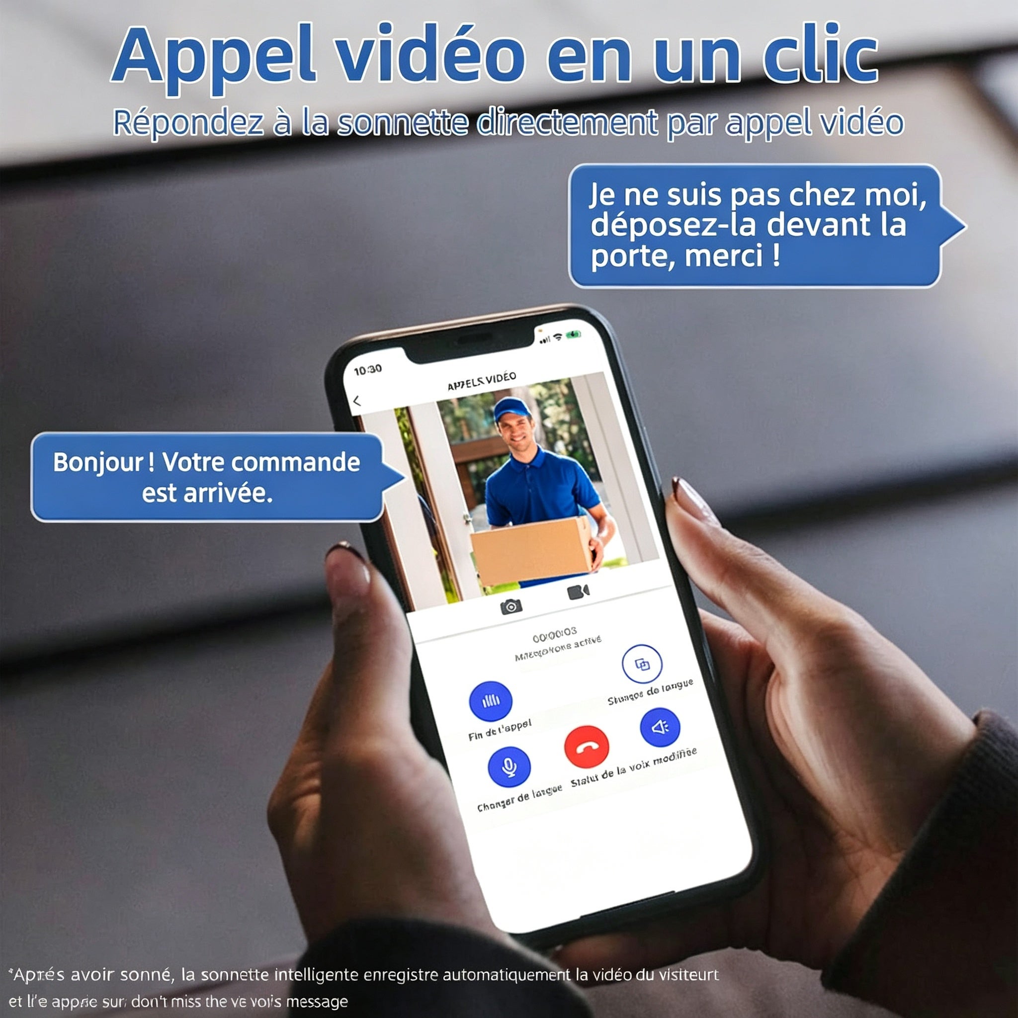 Timbre con vídeo WiFi con panel solar y carillón - Cámara inalámbrica ...