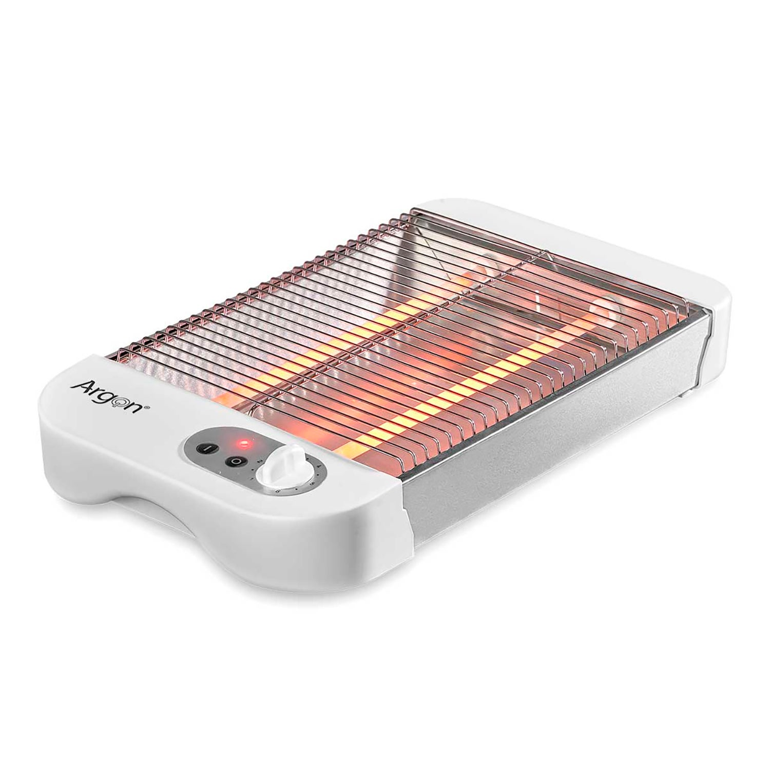 Grunkel Grille-Pain Plat Inox 4 Tranches 600W TSP-INOX – Minuterie 6 Niveaux, Signal Sonore Et Bac Ramasse-Miettes Amovible