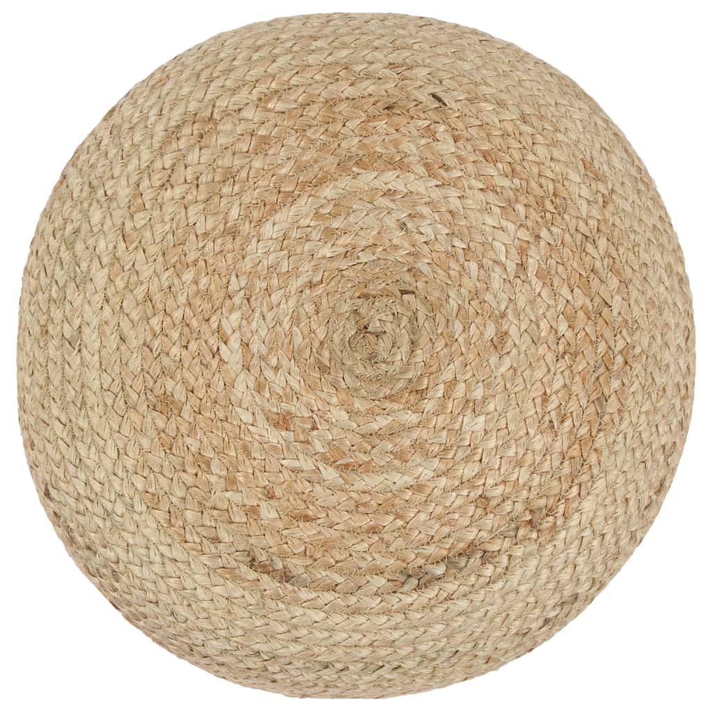 Maison Exclusive - Pouf fait à la main 45 x 30 cm Jute - 2