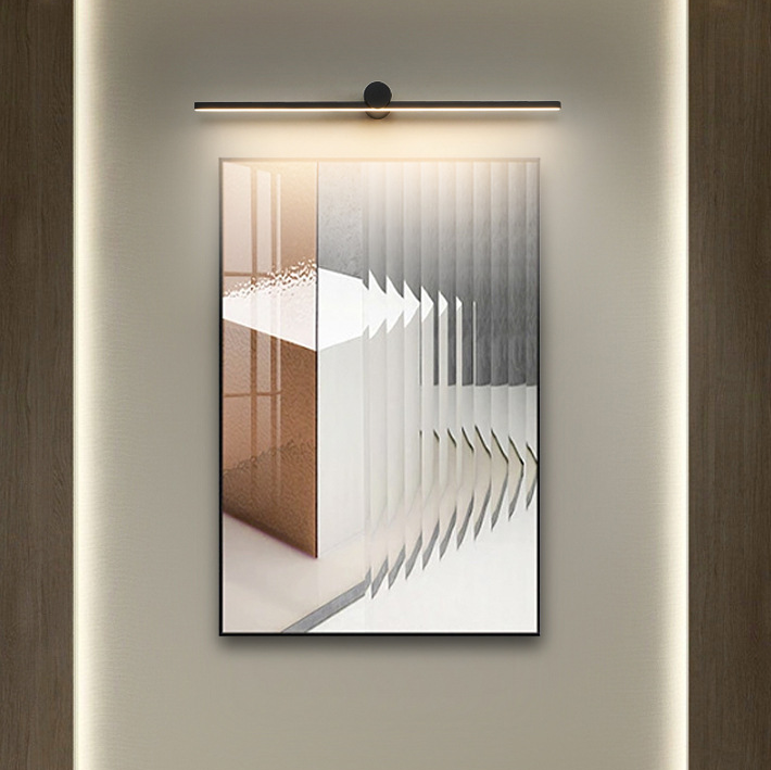 Applique murale LED pour salle de bain, applique murale pour tableau, applique murale LED, éclairage pour miroir, lumière chaude, 40 cm - 6