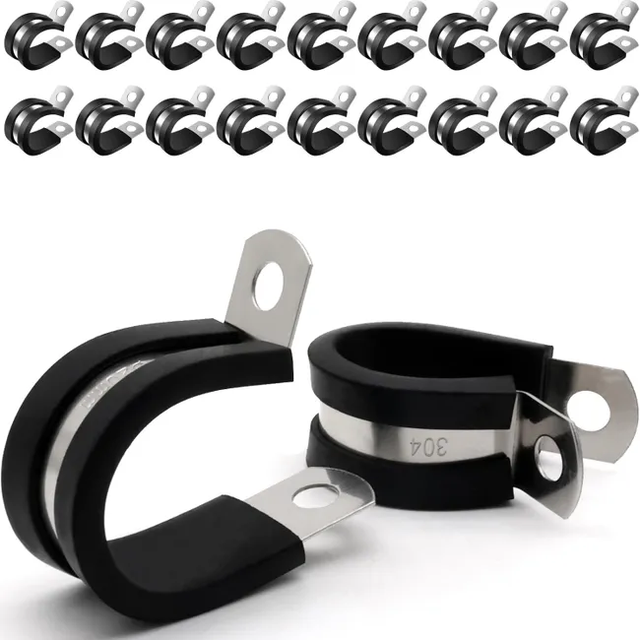 Collier De Serrage CasaFan DN 400 Mm – Bride D’attache Pour Tube, Raccord Tuyau Avec Insert Caoutchouc