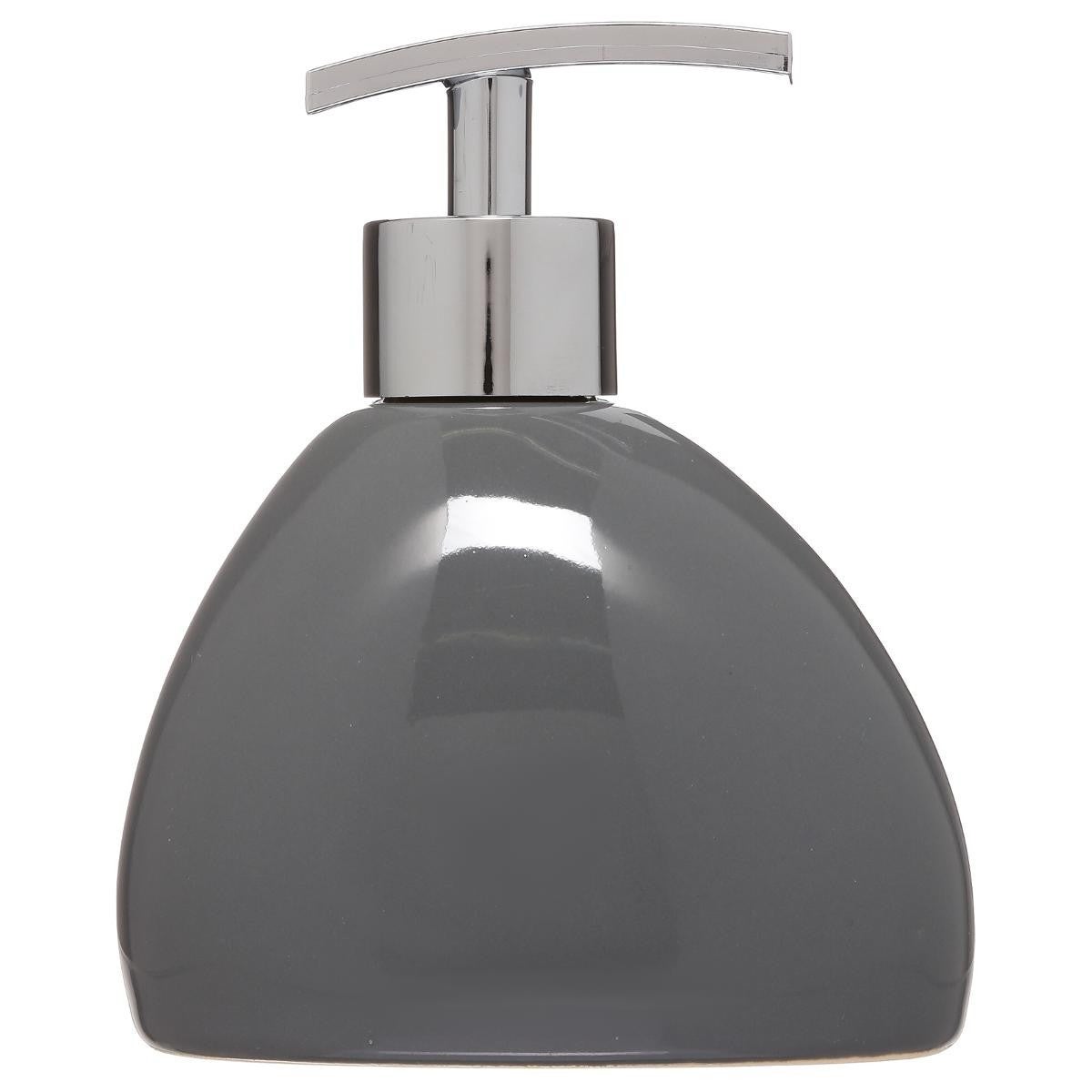 DOZOWNIK DO MYDŁA Colors 300 ml szary CERAMICZNY - 2