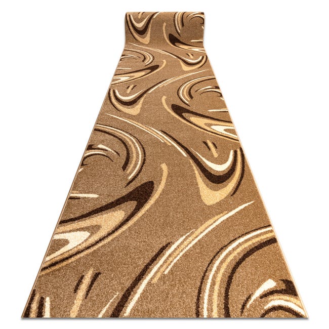 Loper KARMEL FRYZ - SAKA beige 80 cm 80x760 cm beige Loper KARMEL FRYZ - SAKA beige 80 cm 80x760 cm beige