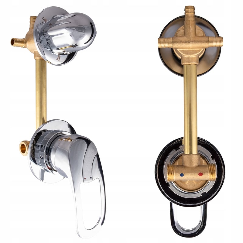 BATERIA DO KABINY PRYSZNICOWEJ Z HYDROMASAŻEM ZABUDOWANEJ 14,5 CM 3 FUNKCJE