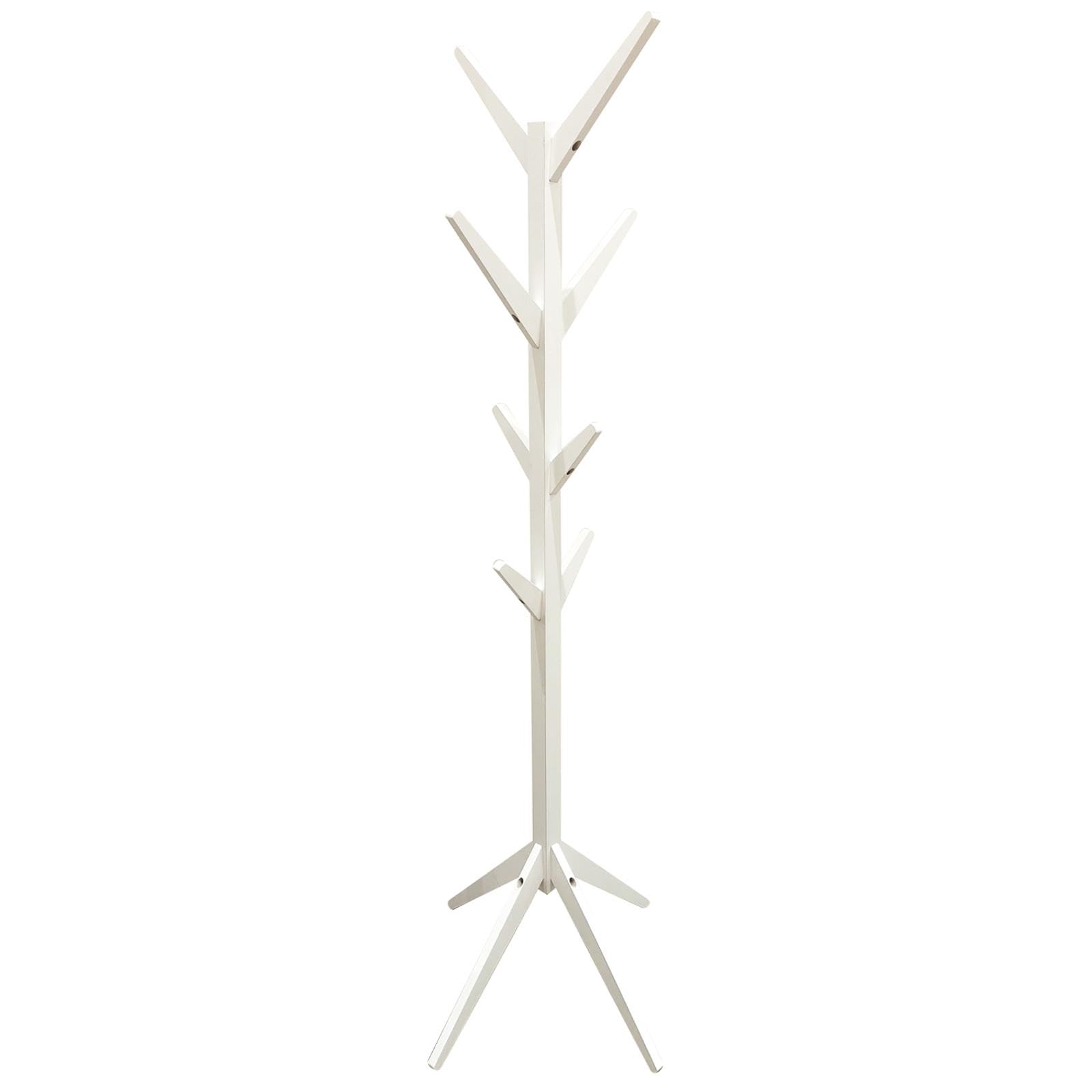 Portemanteau - HOME DECO FACTORY - Arbre Blanc - Bambou - Beige - 3