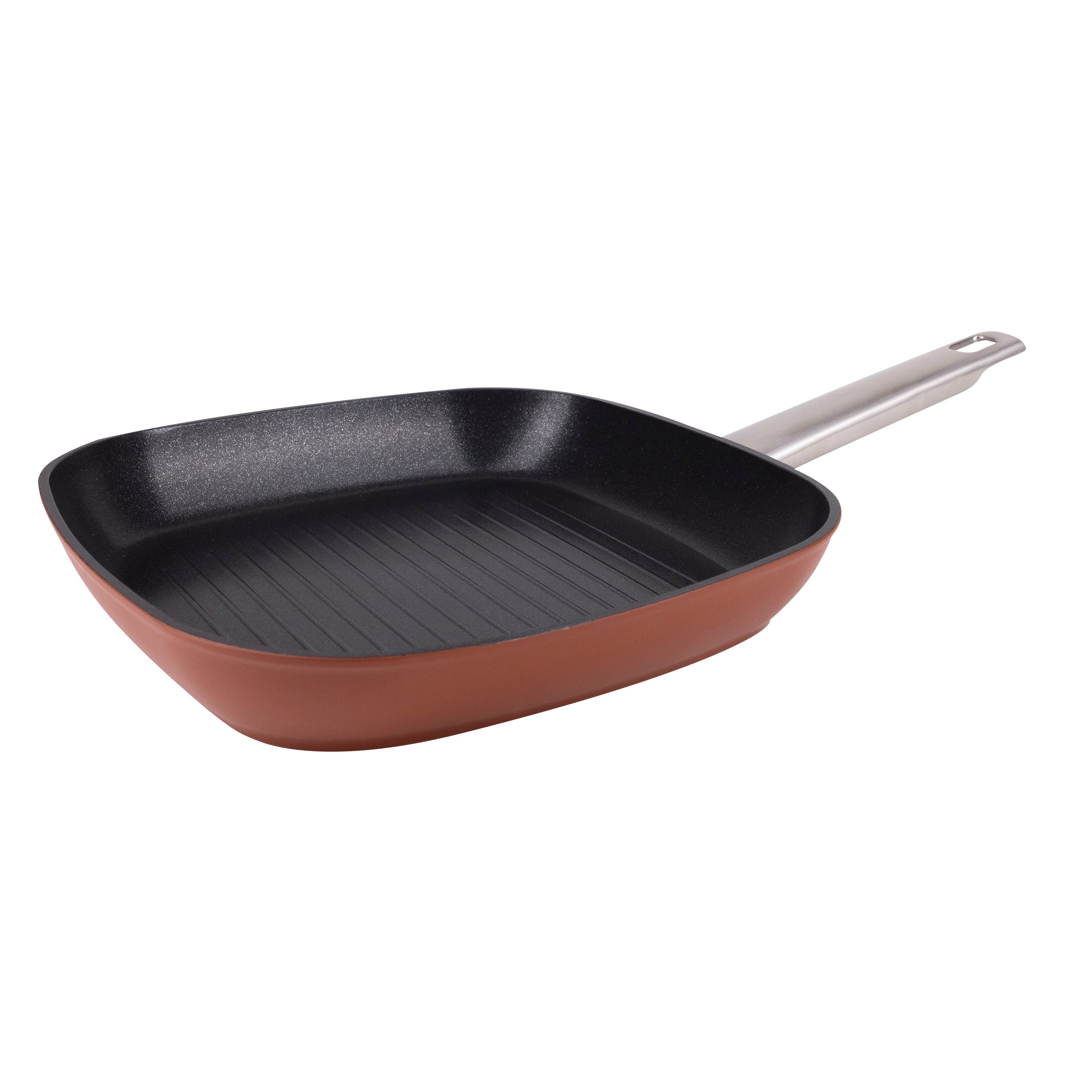 🍳 Sartén San Ignacio Granito 24 Cm – Aluminio Forjado, Antiadherente Extra Resistente, Apta Para Inducción (Mango De Madera)