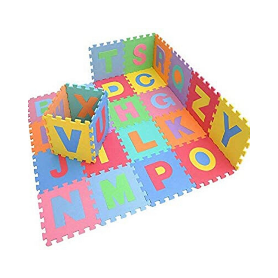 Nakloe - alfombra puzzle - suelo puzzle - (26 piezas) - puzzle suelo goma eva - puzzle suelo - puzzle suelo bebe - puzzle bebe suelo