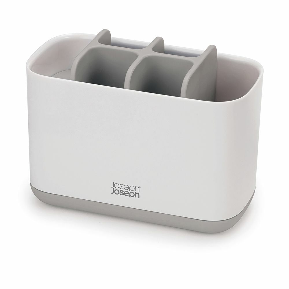 Joseph Joseph Easystore Duży szaro-biały uchwyt na szczoteczki do zębów (1 sztuka)