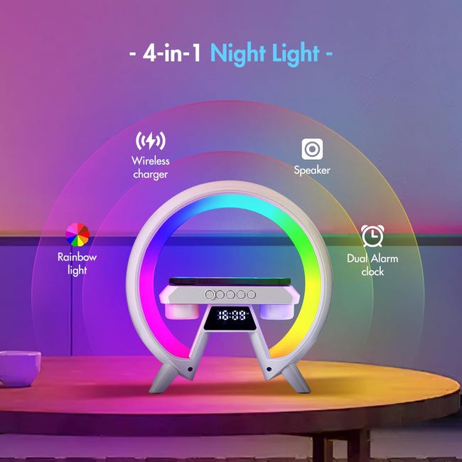 Store Enceinte Bluetooth Lumineuse Haut-Parleur Bluetooth sans Fil avec Store Enceinte Bluetooth Lumineuse Haut-Parleur Bluetooth sans Fil avec