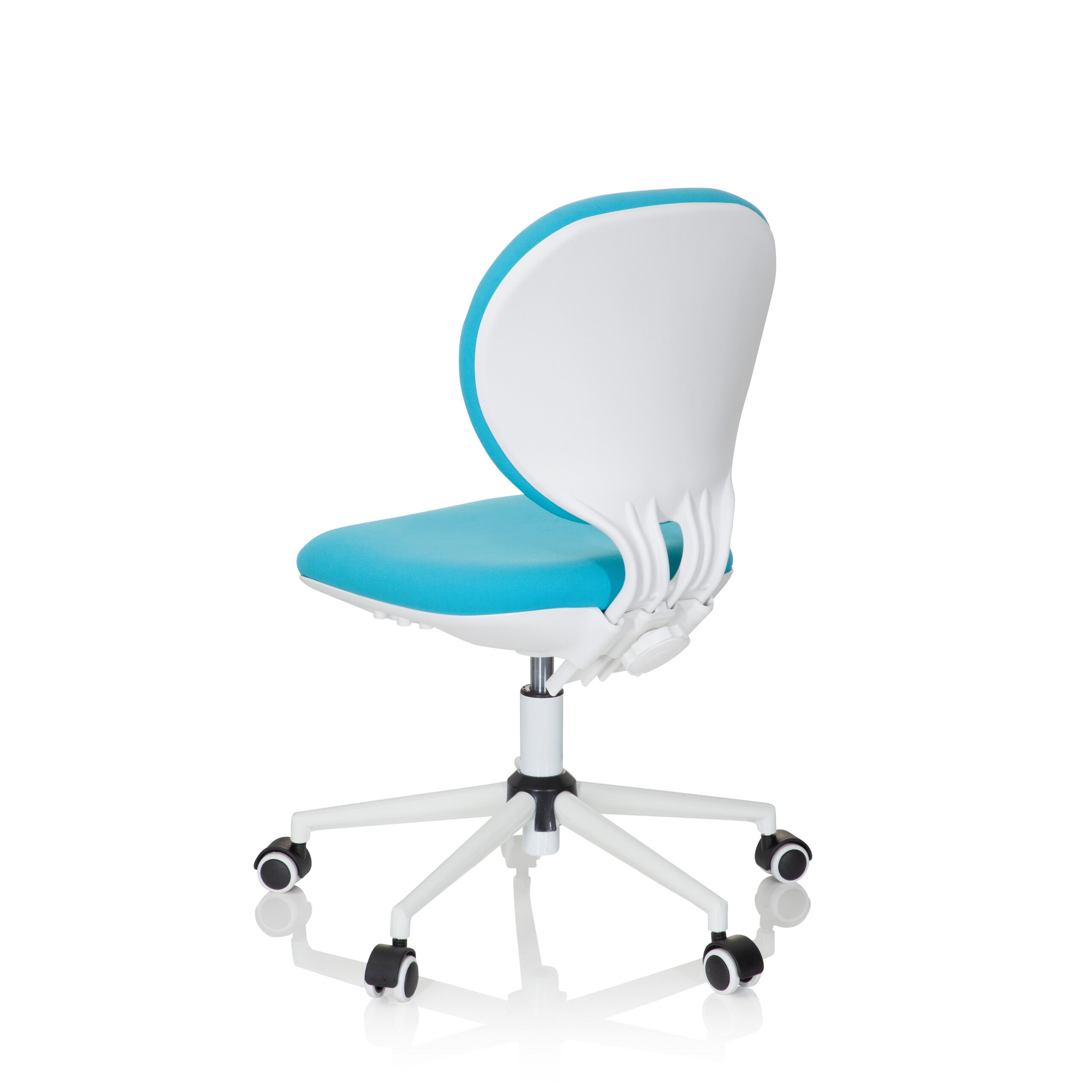 Sedia per bambini / Sedia da scrivania per bambini KID VIVO Tessuto Turchese hjh OFFICE - 9