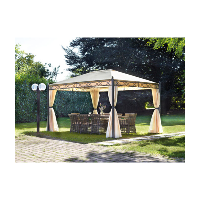 Set tende laterali MOIA di ricambio gazebo rettangolare 3 x 4 m - 2