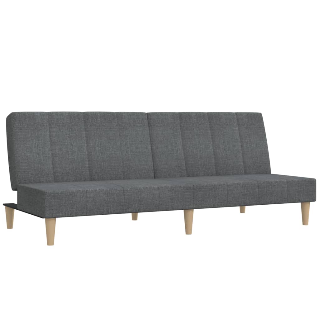 Sofá cama de 2 plazas moderno | cama para adulto tela gris claro cfw24167