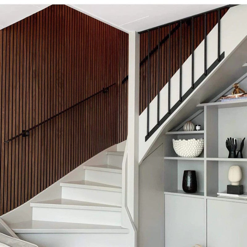 Panneaux Acoustiques Décoratifs en MDF – Lot de 4, Acacia, 240x60cm - 6