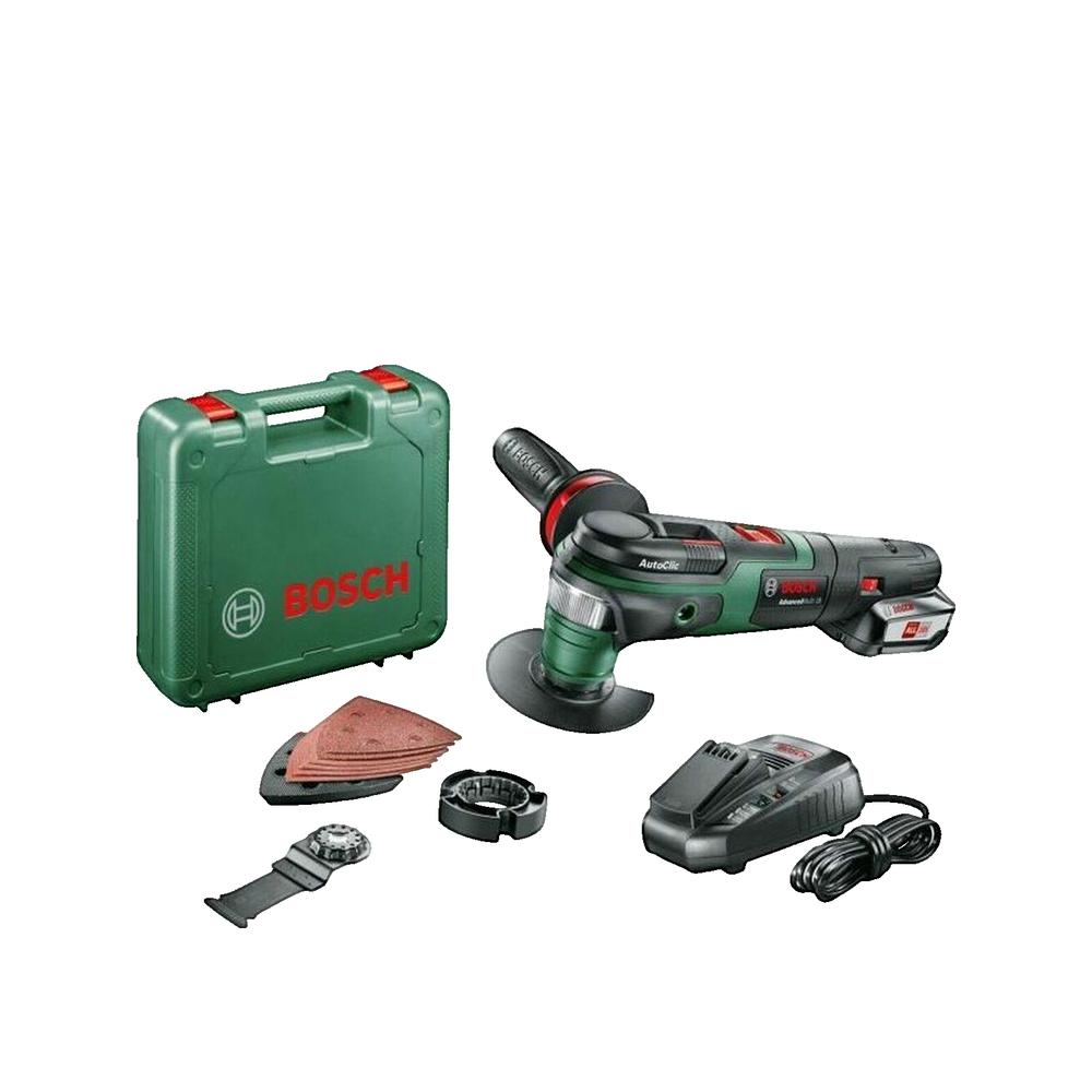 Bosch Herramienta Multifunción De Batería Advancedmulti 18, 1X 2.5Ah Batería + Accesorios , Leroy Merlin