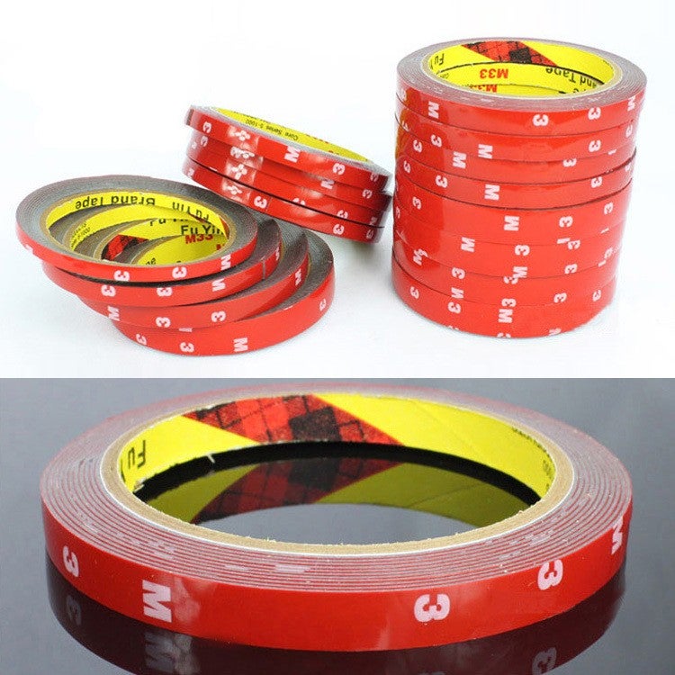 Ruban Adhésif Double Face 3M VHB 10 Mm X 11 M – Extra-Fort, Imperméable, Résistant Chaleur & UV