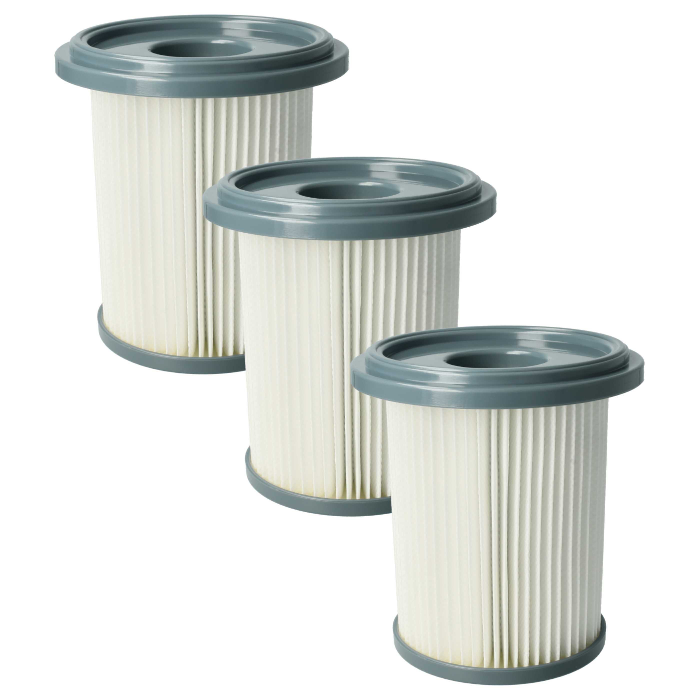Filtro HEPA Vhbw Per Aspirapolvere Philips – Compatibile Con FC8733, FC8734, FC8724, FC8732, FC8736, FC8738, Nero/bianco