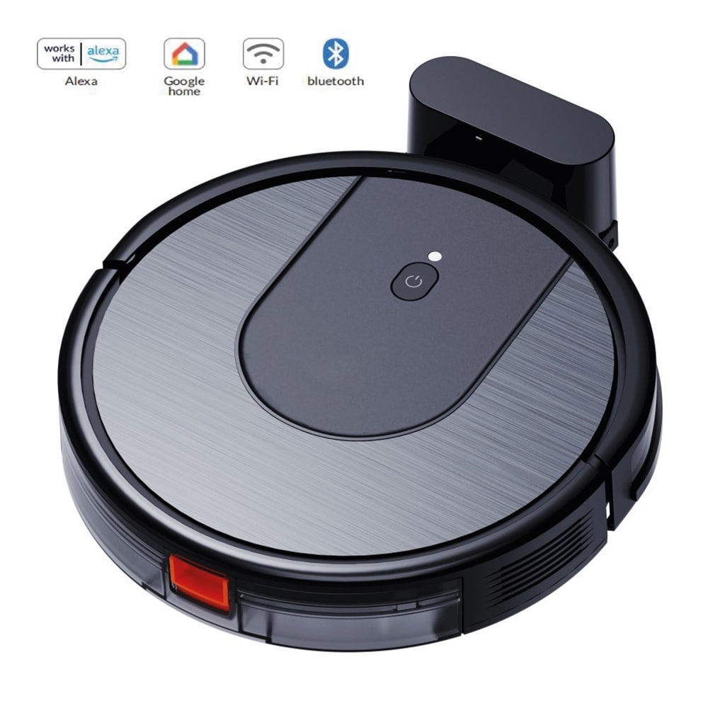 Proscenic Q8Max Robot Aspirapolvere Lavapavimenti 4500Pa 200 min Navigazione LiDAR con Mappatura Svuotamento Automatico Anti-Groviglio, APP /Aleax/Wifi Proscenic Q8Max Robot Aspirapolvere Lavapavimenti 4500Pa 200 min Navigazione LiDAR con Mappatura Svuotamento Automatico Anti-Groviglio, APP /Aleax/Wifi