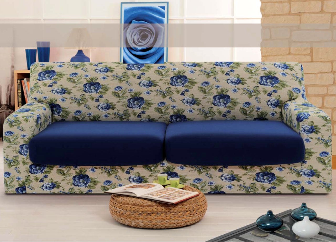 COPRIPOLTRONA SOFA COVER IN TESSUTO BIELASTICO DA 75 A 120 CM COL. A