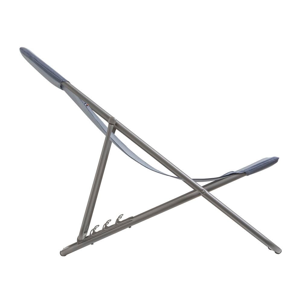 Transat jardin pliant multi-positions : Largeur 58 cm - MAXI TRANSAT - 4