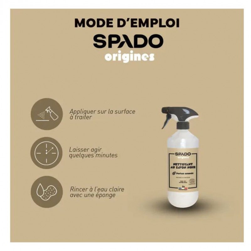 GLOSS SAVON NOIR A L'HUILE DE LIN EN GEL PULVE 750ML - 5