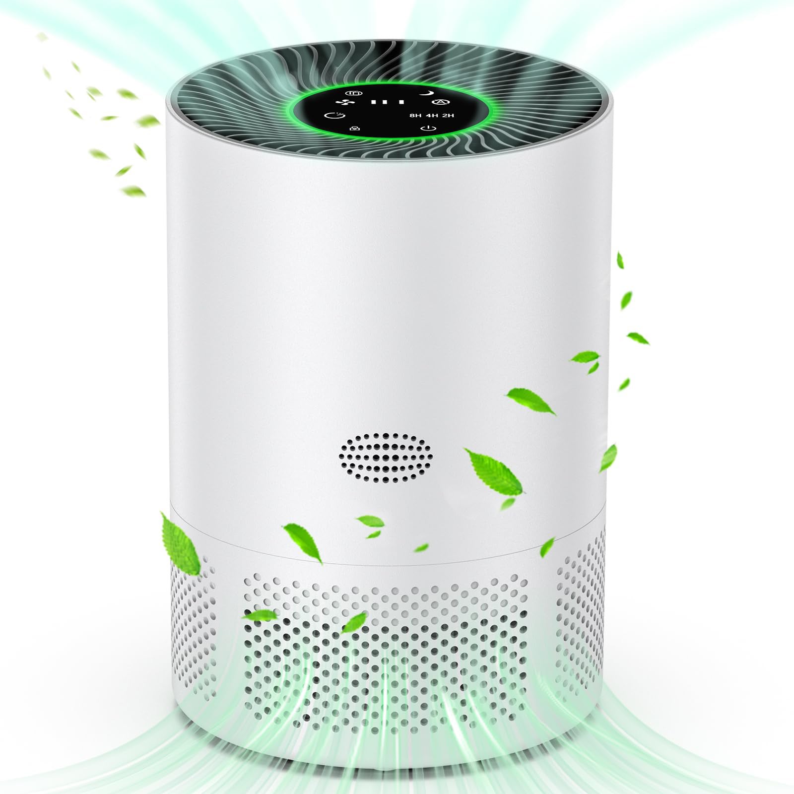 Bosch Air 6000 Purificateur d'air - Élimine les Polluants, Avec un Filtre à Air et un Mode Sommeil (< 25 dB(A)) - Pour jusqu'à 125 m² - Avec Capteur Intelligent et Mode