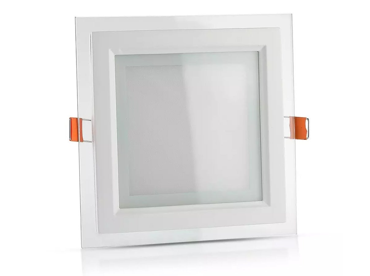 Faretto incasso LED 12W tondo ultrasottile alluminio bianco