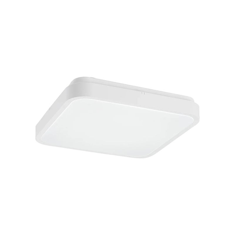 Plafon Alenzo kwadratowy biały LED 24W 3000/4000/6000K 1600lm wym: 6,5 x 29 cm IP44 tworzywo sztuczne Rabalux