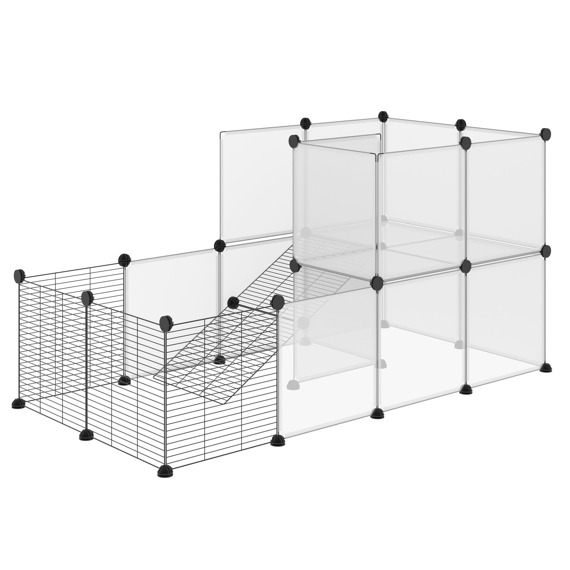Liste Animaux Rongeurs Enclos modulable pour petits animaux 27 panneaux design diy, noir ...