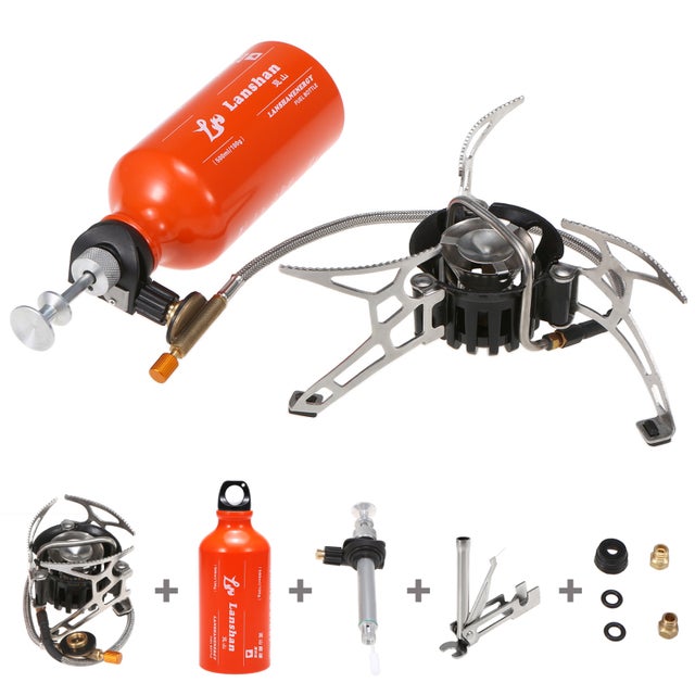 Hililand réchaud de camping Mini réchaud à alcool pour camping