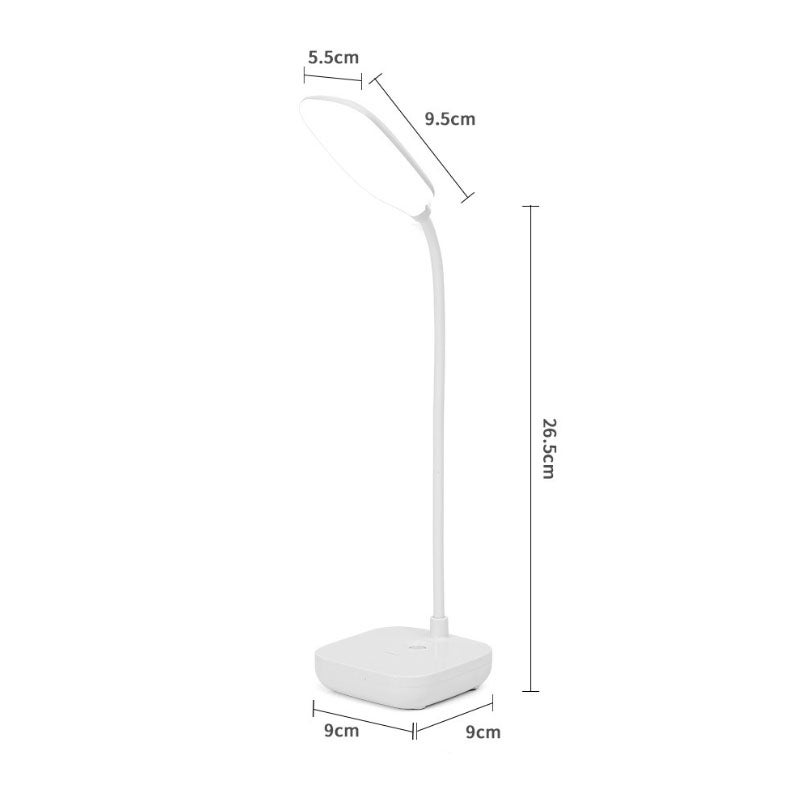 Candeeiro de mesa ajustável 3000K-6000K, candeeiro de mesa sem fios touch, carregamento USB, candeeiro de leitura de cabeceira, luz noturna - 2