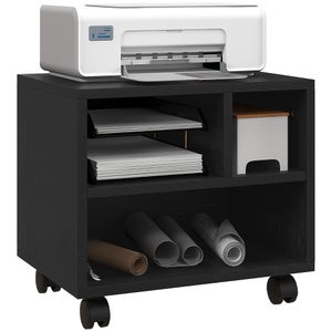 COSTWAY Support Ipriante Roulant, Caisson Bureau obile sur 6 Roues, 6 Copartients avec
