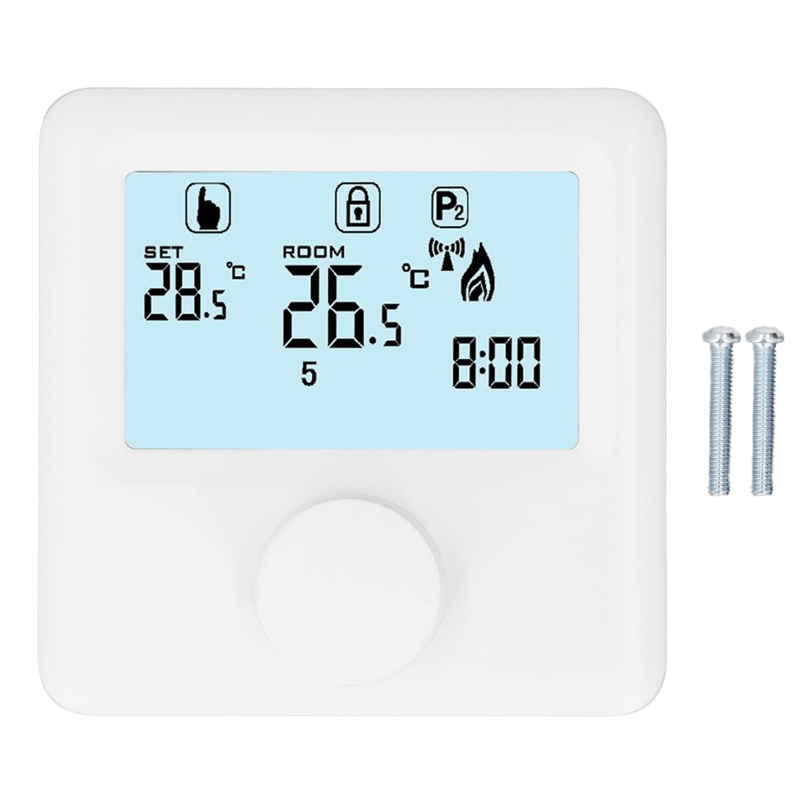 Contrôleur De Température Numérique MH-2000 - Plage -40 à 120°C, Précision 0.1°C - Alimentation 90-250V, Pour Chauffage, Fermentation, Etc.