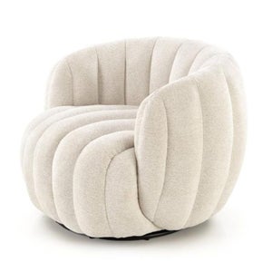 Fauteuil Baroque Palazzo INT – Blanc, Bois Massif, Style Shabby Chic, Neuf