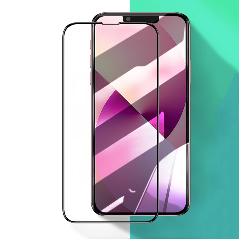 Protection D'écran En Verre Trempé Pour IPhone 13 Et 13 Pro - Antichoc, Anti-rayures, Transparent