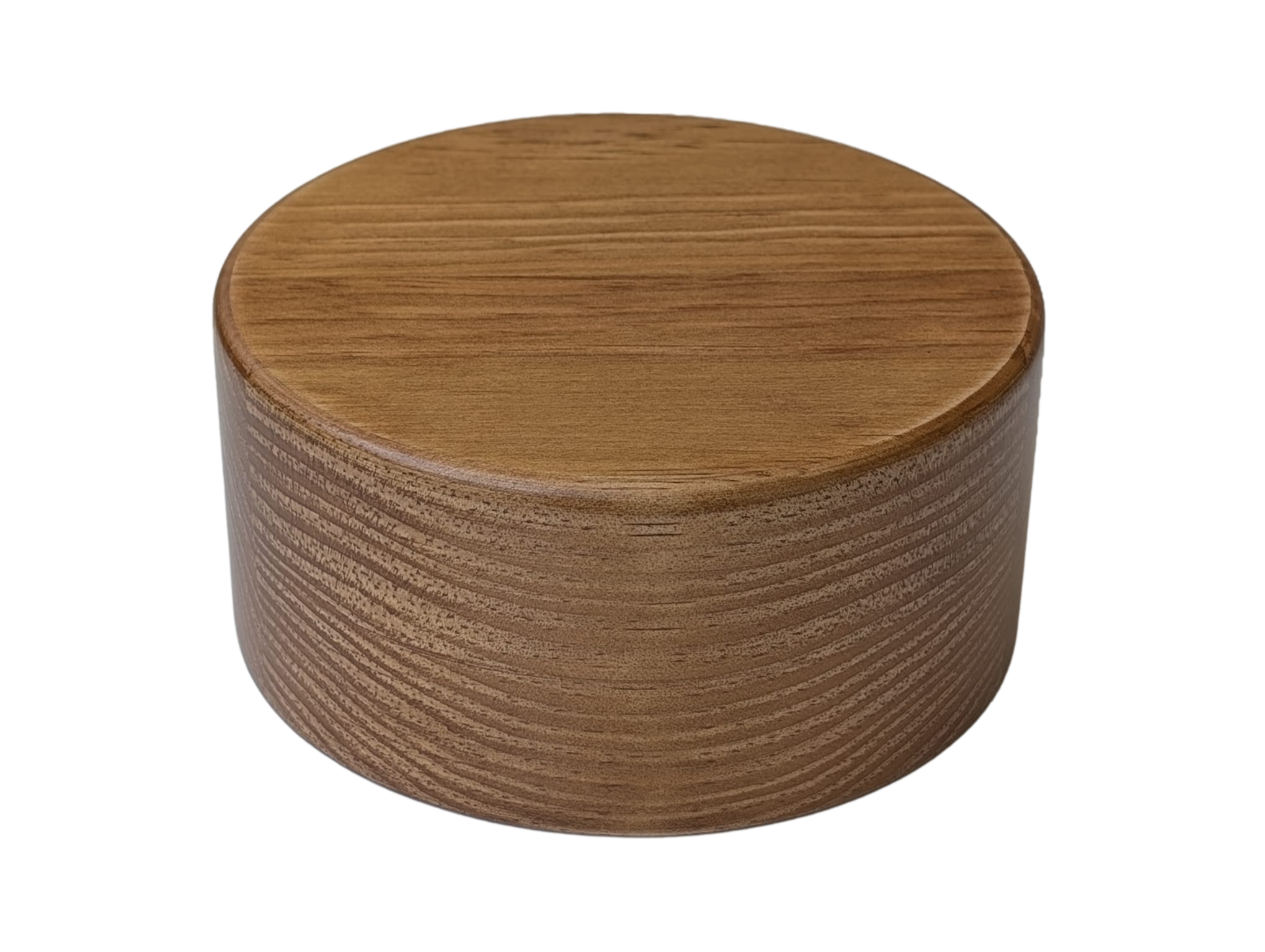 Mud Pie Tagliere Circolare In Legno Di Mango Con Intagli - 46x38 Cm - Marrone Naturale