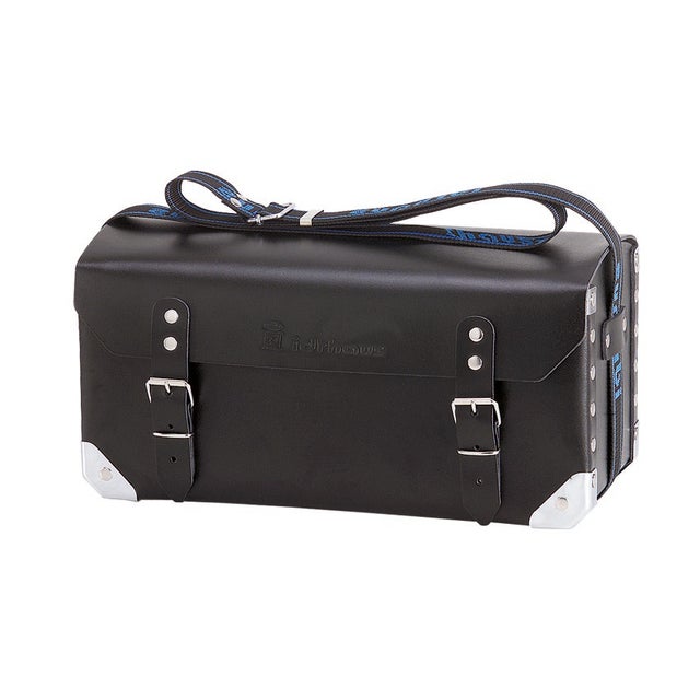 Sacoche en cuir porte-outils d'électricien ou de plombier - occasion Sacoche en cuir porte-outils d'électricien ou de plombier - occasion